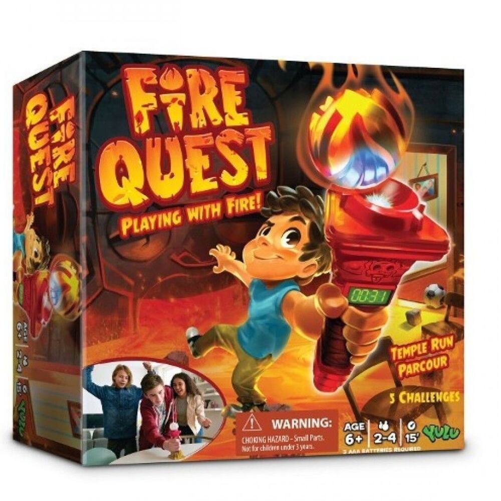 Fire Quest - Playing with Fire - Family Activity Board Game by Yulu